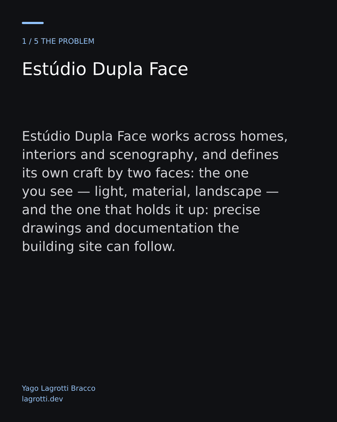 Estúdio Dupla Face — slide 1/5