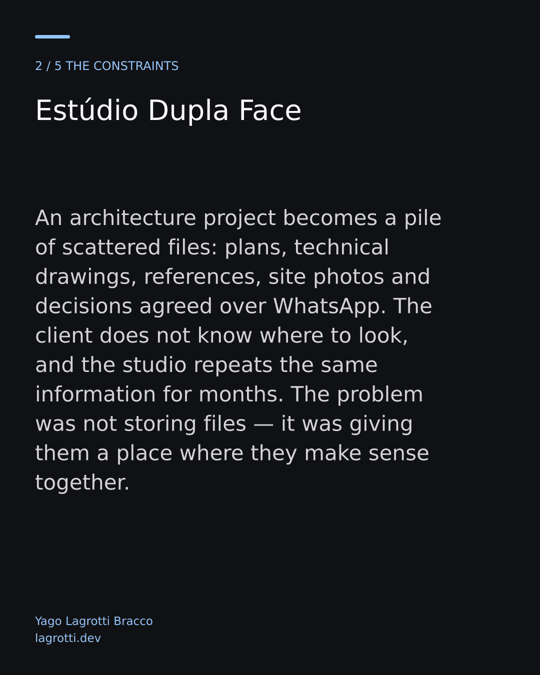 Estúdio Dupla Face — slide 2/5