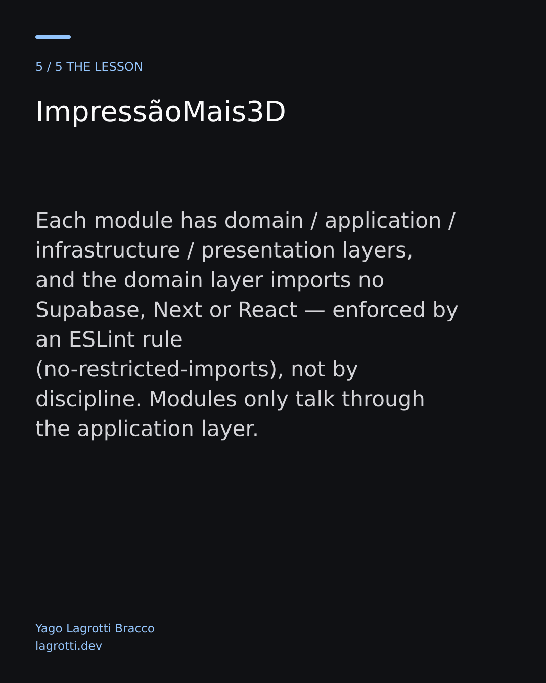 ImpressãoMais3D — slide 5/5