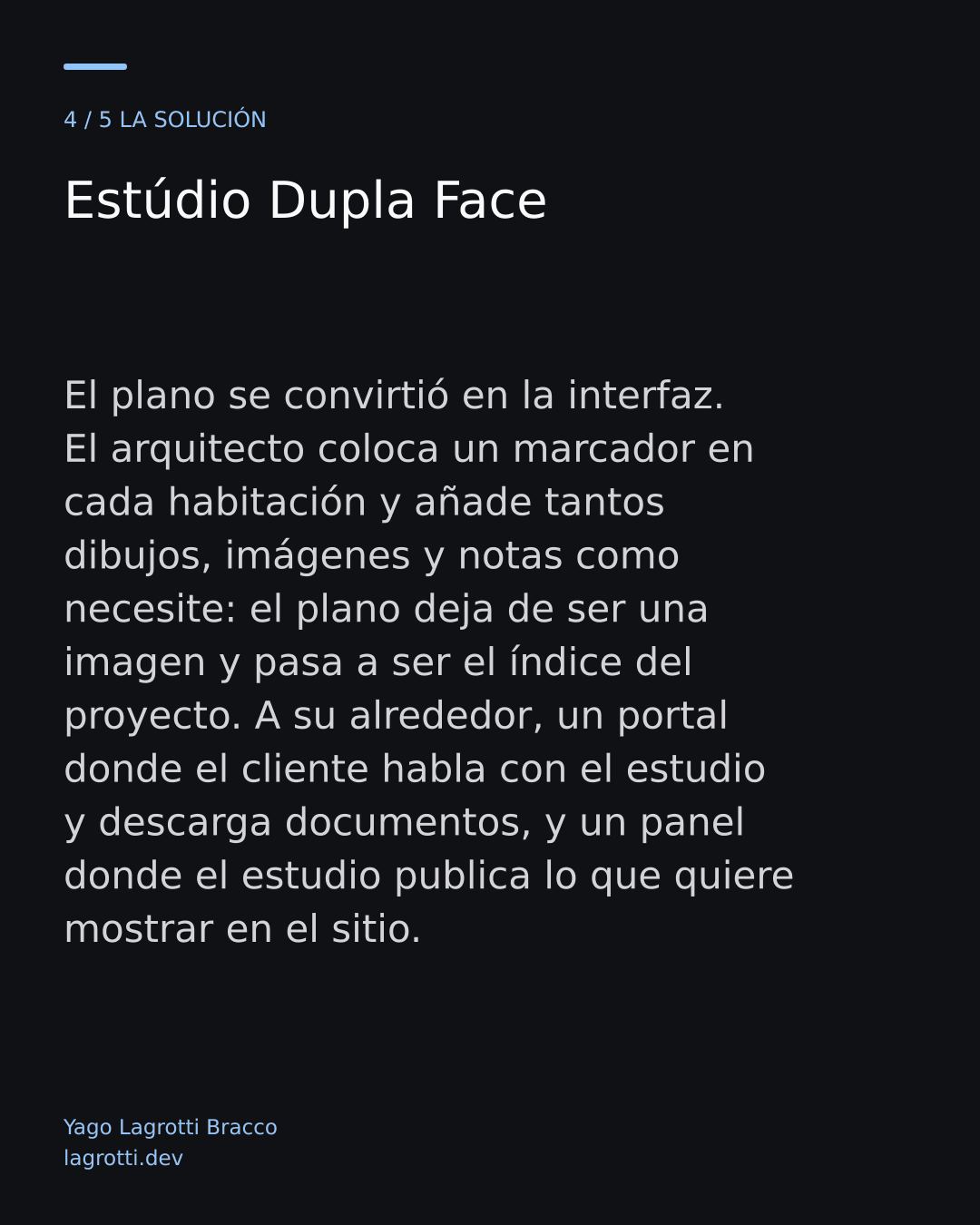 Estúdio Dupla Face — diapositiva 4/5
