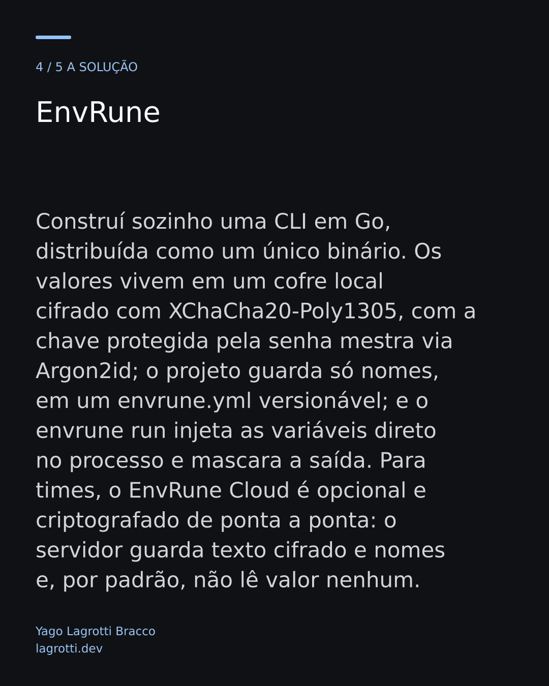 EnvRune — slide 4/5